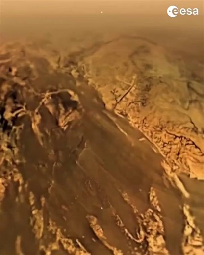 Humanity's farthest landing everWe touched down on Saturn's moon Titan in 2005. This is real probe data "NOT CGI"The only spacecraft to land in the outer solar system.