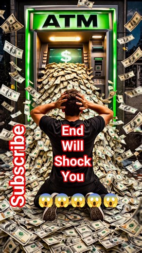 This ATM went crazy… watch his reaction 😱” #shorts #trending #reaction