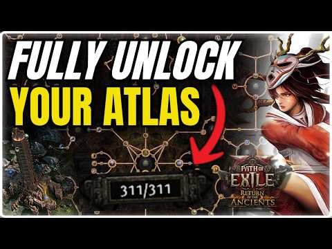 How to FULLY Unlock your Atlas - 0.5 Atlas Guide - Path of Exile 2
