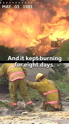 35 years ago, millions of pounds of butter made a warehouse fire worse