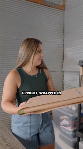 How to store artwork and framed photos in a storage unit