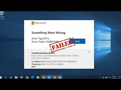 Something Went Wrong Microsoft Office Error|Microsoft Office Error Tag 657rx | Error Code 2148073494