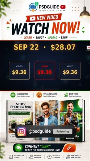 3 Video Sales Paid $28.07 in One Day on Adobe Stock 🤫 #shorts