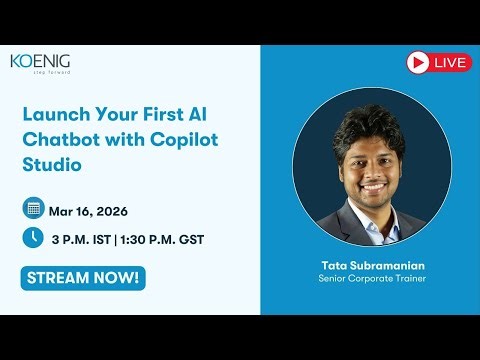 Launch Your First AI Chatbot with Copilot Studio
