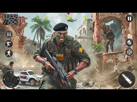 FPS Commando Shooting Games 3D - Offline Gun Games _ Android GamePlay
