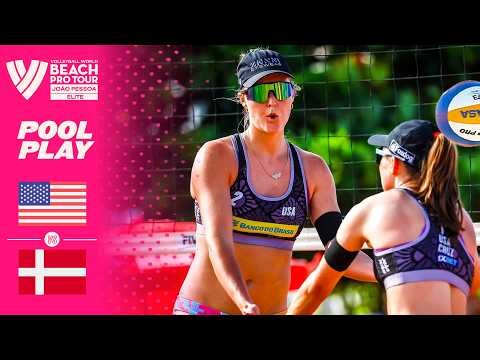 Cruz/Brasher vs. Bisgaard/Høg - Pool Play Highlights | João Pessoa 2026 #BeachProTour