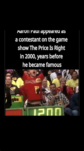 Aaron Paul appeared as a contestant on the game show The Price Is Right in 2000, years before he