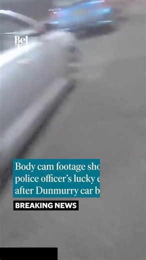 Watch moment officers have lucky escape as they evacuate homes moments before Dunmurry car bomb explodes https://t.co/ti0QHl1d6D