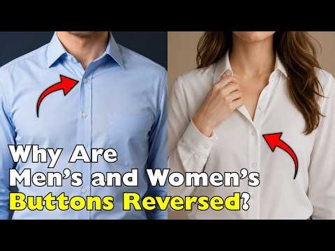 Why Are Men’s and Women’s Shirt Buttons Opposite?