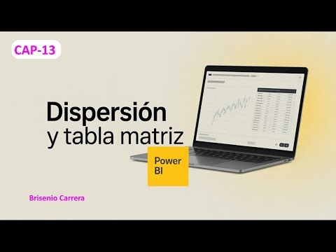 Power BI Scatter Charts and Matrix Table