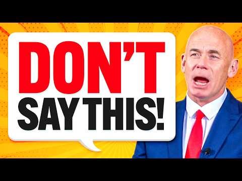 AVOID THESE JOB INTERVIEW MISTAKES! (7 THINGS TO NEVER SAY IN AN INTERVIEW!)