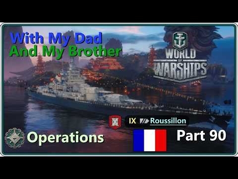 Live Stream: World of Warships Part 90 - Strange Secondaries!! (With My Dad and @DustyRoadsGaming)