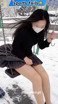 Funny Snow Fails 😂 #funny #trythatinasmalltown #comedy