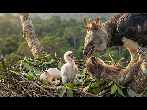 Harpy Eagle Life Cycle: 199 Days From Egg to Survival (Part 1)