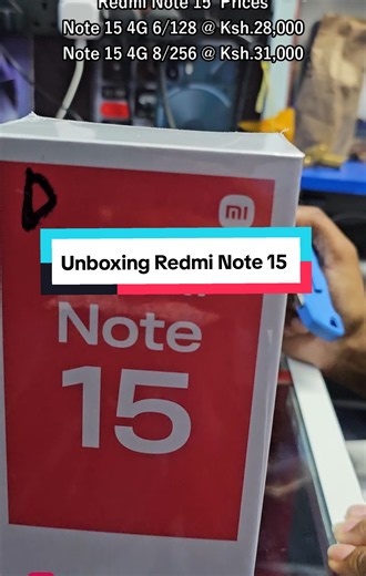 Redmi Note 15 Unboxing in Kenya | Yes Gadgets KE & Papakelli