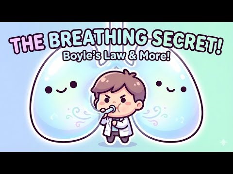 NMAT BIOLOGY 2: RESPIRATORY - How We Breathe: The Physics of Boyle’s Law & Lung Mechanics