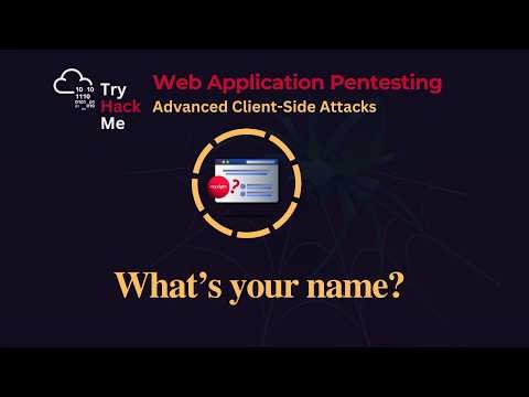 Cookie Stealing & CSRF Attacks Explained - TryHackMe What's Your Name (3 Methods)
