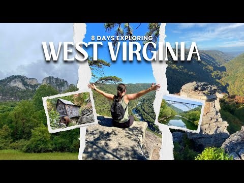 8 Day Roadtrip Discovering West Virginia l Rails, Trails, Mountains & Views