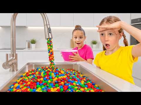 Nastya and Friends’ Fun Candy Shower