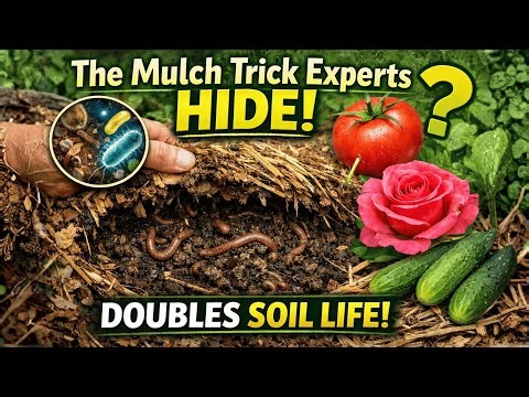 One Mulch Trick Doubles Soil Life — Why Do Garden Experts Never Mention It?