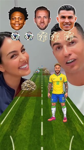 🔥 RONALDO VS KANE VS ISHOWSPEED! 🏆 ONLY ONE TROPHY! 😱 WHO WILL WIN?! ⚽ #SHORTS