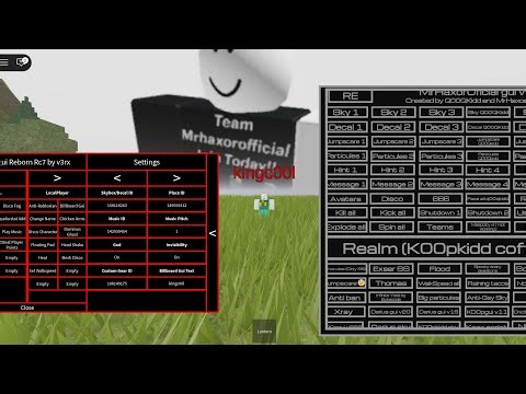 Roblox Exploiting | MRHAXOROFICIAL gui v8 Showcase | require in description 