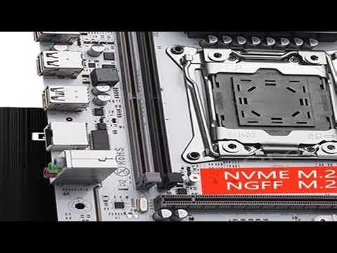 QIYIDA X99 motherboard D4 TPM2.0 LGA 2011 3 with M.2 slot Support X99 C612chip DDR4 Memory SATA3.0