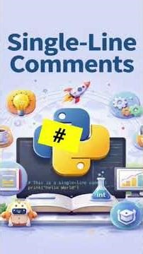 Comments in Python #learnpython #programming #coding #pythonforbeginners #python