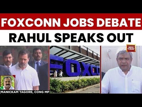 Congress Credits Karnataka Govt for Foxconn Jobs | BJP Sticker Politics Debate | India Today