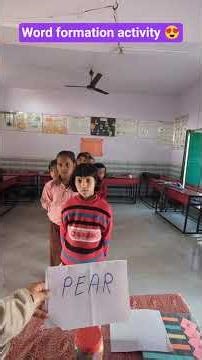 Word formation skill activity 😍 Guess the word 🤔#trending #education #youtubeshorts #reels #viral