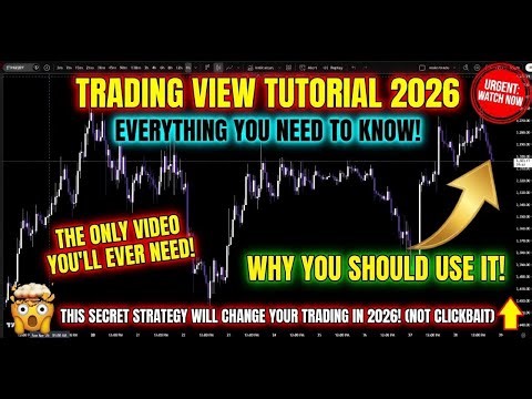 TradingView Tutorial 2026 — Everything You Need to Know