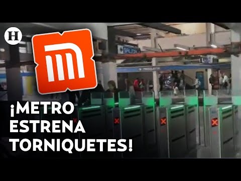 Así son los nuevos torniquetes con sensor de movimiento en el Metro ¿en qué estación se encuentran?