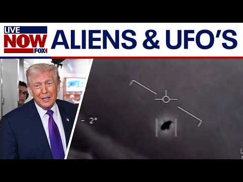 Trump orders release of alien, UFO files