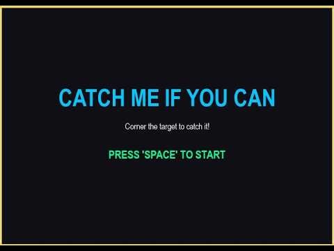 Catch Me If You Can Game Using Pygame