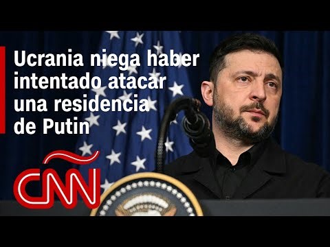 Moscú acusa a Ucrania de atacar una residencia del presidente Putin. Esto responde Zelensky