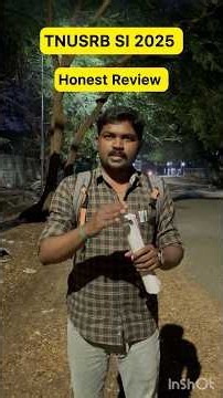 TNUSRB SI 2025 | Honest Review | #tnusrbsiexam #tnusrb #tnpsc2026 #tnpsc