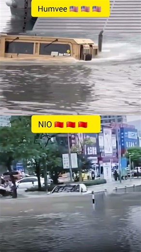 Humvee 🇺🇸 vs NIO 🇨🇳: The Ultimate Flood Survival Test