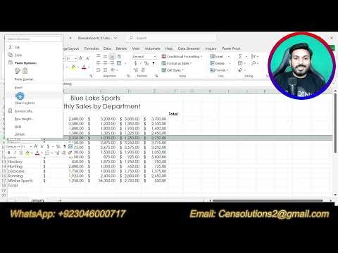 Excel 2021 In Practice - Ch 1 Independent Project 1-4 | Excel Chapter 1 Independent Project 1-4