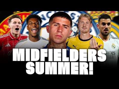🚨 UNITED AND CITY OFFERS! ENZO SURPRISES! ANDERSON, BRANDT ON A FREE, TCHOUAMENI, WHO LEAVES MADRID…