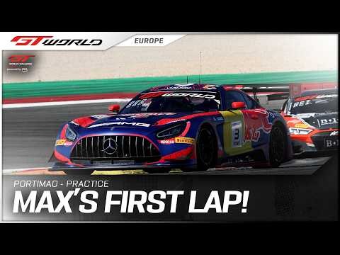 Max Verstappen's First Lap at Portimão! | 2026 GT World Challenge Europe pwd by AWS