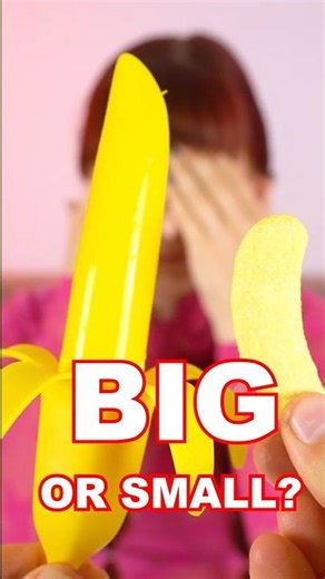 Big Or Small Banana Food Challenge #mukbang #eatingsounds #challenge