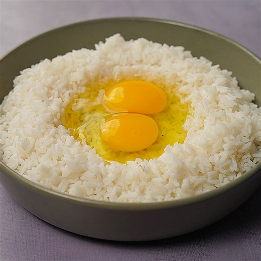 Don't Waste Leftover Rice, I Added Eggs With Leftover Rice, And The Result Is impressive! | Yummy Recipes