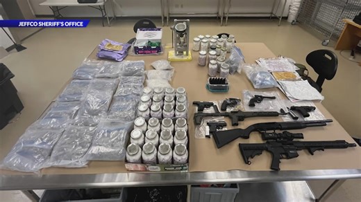 Man arrested after major bust in Colorado yields 8 guns, pounds of various drugs