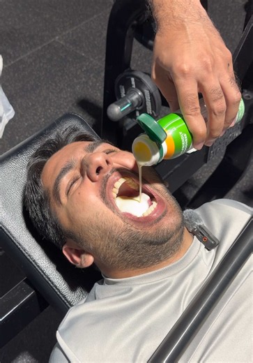 Behave Bambolino 🥭😭 @activia.uki #Activiamorningritual Activia contains calcium which contributes to normal function of digestive enzymes. Enjoy as part of a balanced diet & healthy lifestyle