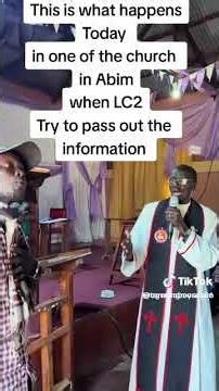 Fist fight between LC2 and a Reverend in Abim District in Uganda.