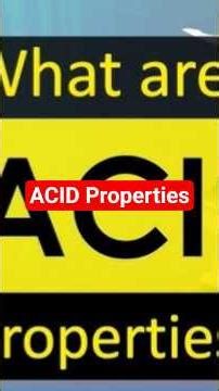 Ep 3 : ACID Properties explained #bigdata #dataengineering #acid #techshorts #education
