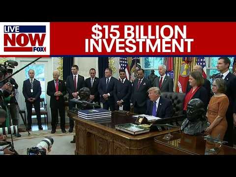 Trump announces $15 billion Iowa steel plant project