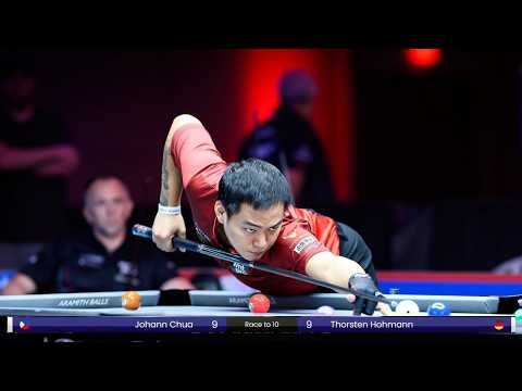 Johann Chua vs Thorsten Hohmann | Full Game Highlights | US Open Pool Championship 2025