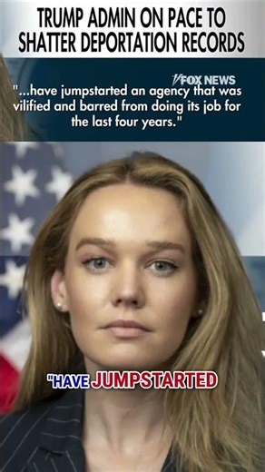 Trump admin on pace to SHATTER deportation record #shorts #deportation #trump #illegalimmigration