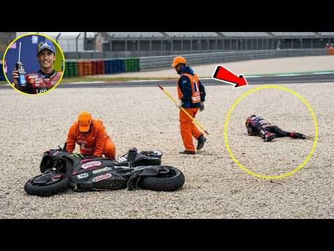 Jorge Martin HORRIFIC Crash 💔 Broken Arm Confirmed! MotoGP Fans in Shock